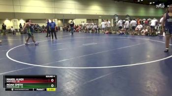 285 lbs Round 4 (10 Team) - Makel Ajadi, MXW Gold vs Noah Smith, Franklin Blue