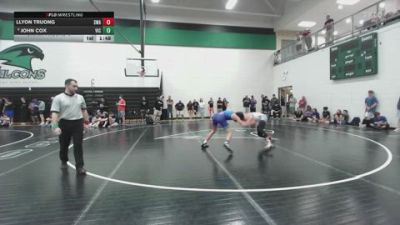 126 lbs Champ. Round 3 - Llyon Truong, Shelton Wrestling Academy vs John Cox, Victory