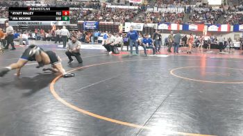 A - 175 lbs Cons. Round 2 - Ryatt Maley, Polson vs Ira Moore, Havre