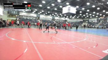 125 lbs Champ. Round 2 - Jorge Bravo, Lindsey Wilson (Ky.) vs Elijah Pate, Montreat College
