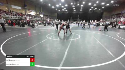 285 lbs Rr Rnd 1 - Andreas AJ Bowman, Steel City Reloaded WC vs Aaron Jordan, Alamosa