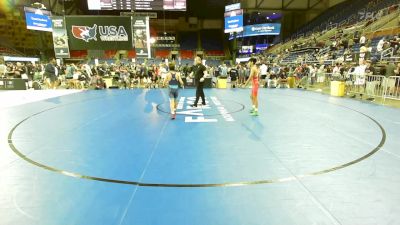 88 lbs Cons 16 #2 - Simon Carter, CO vs Grayson DeCosmo, MD