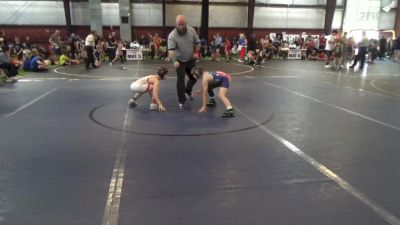 70 lbs Quarterfinal - Dominic LaRoche, Unattached vs Parker Giovinco, Unattached