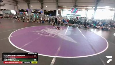 65 lbs Cons. Round 3 - Eamon Kelts, NB Elite Wrestling Club vs Cooper Strausbaugh, Spartan Mat Club