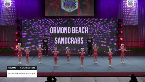 Ormond Beach Sandcrabs [2022 Tiny Mite Show Cheer 1 LTD] 2022 Pop Warner National Cheer & Dance Championship