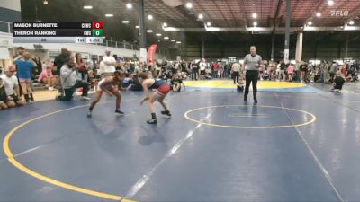 80 lbs Mason Burnette, CAPITAL CITY WRESTLING CLUB vs Theron Ranking, GRIZZLY WRESTLING CLUB