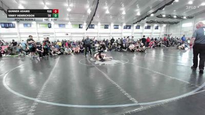125 lbs Round Robin 2 - Gunner Adams, Pursuit - HS vs Vinny Henrickson, The Plumbers - HS