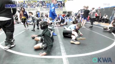 110 lbs Quarterfinal - Klayton Meek, D3 Wrestling Cluib vs Logan Darst, Comanche Takedown Club