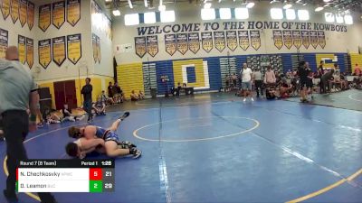 165 lbs Round 7 (8 Team) - Dylan Leamon, Buchholz vs Nikita Chechkosvky, Applied Pressure WC
