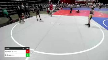 82 lbs Final - Isaac Garcia Jr, Pomona Elite vs Daniel Green, Billings WC