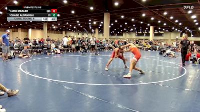 120 lbs Cons. Round 6 - Luke Mealer, Guerrilla Wrestling Academy vs Chase Alspaugh, Vancleave HS