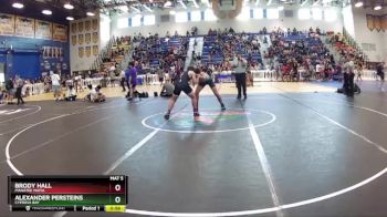 157 lbs Cons. Round 2 - Alexander Persteins, Cypress Bay vs Brody Hall, Manatee Mafia