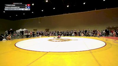 73-77 lbs Champ. Round 2 - Tynlie Lewis, OK vs Dariya Hoegemeyer, NE