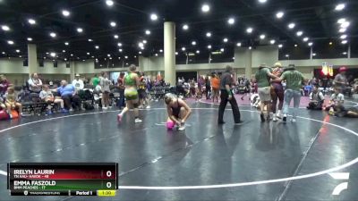 175 lbs Semis (4 Team) - Emma Faszold, BMM Peaches vs Irelyn Laurin, TN AAU- Havok