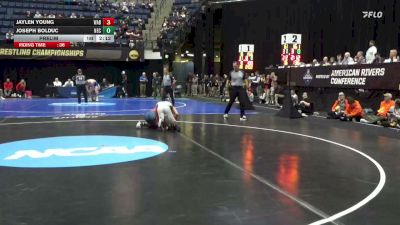 174 lbs Prelim - Joseph Bolduc, New England Col. vs Jaylen Young, Wabash