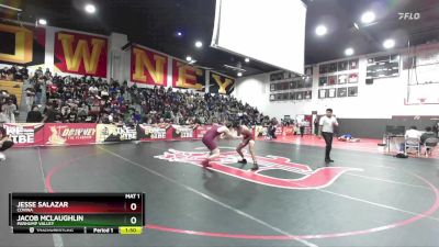 132 lbs Champ. Round 1 - Jacob McLaughlin, Parhump Valley vs Jesse Salazar, Covina