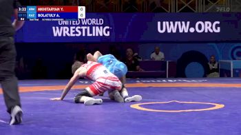 55 kg 1/2 Final - Yurik Mkhitaryan, Armenia vs Alpamys Bolatuly, Kazakhstan
