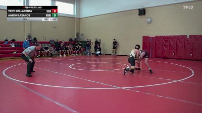 126 lbs Day 1 (round 1) - Troy DellaPenta, Eden vs Aaron Lazaros, West Seneca W/E
