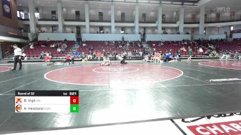149 lbs Round Of 32 - Ryan Vigil, Virginia Military Institute vs Hagen Heistand, Campbell