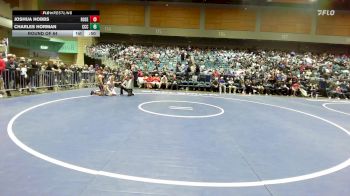 138 lbs Round Of 64 - Joshua Hobbs, Roseburg vs Charles Horman, Corner Canyon