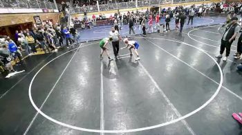 113 lbs Champ. Round 2 - Rogan Flaherty, Belgrade vs Rocco White, Coeur D`Alene High School
