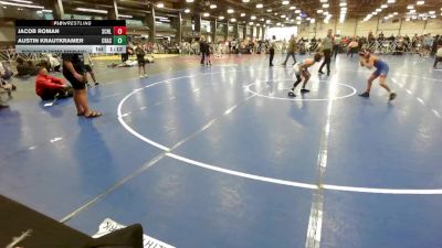 76 lbs Round 5 (3pm Friday) - Jacob Roman, Scorpions vs Austin Krautkramer, Crass Trained