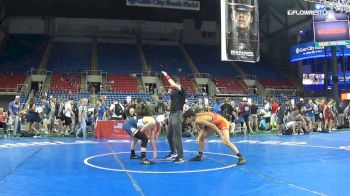 126 lbs Cons 32 #2 - Kyah Patrick, Ohio vs Jarett Jorgensen, Utah