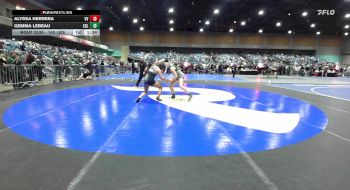 145 lbs Consi Of 4 - Alyssa Herrera, Volcano Vista vs Gemma LeBeau, Eagle