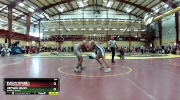 144 lbs Cons. Round 3 - Vedwin Nivas, Blair Academy vs Mason Wagner, Faith Christian Academy