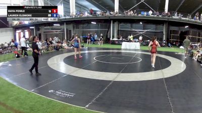 130 lbs Raya Fowle, Virginia vs Lauren Elsmore, Minnesota