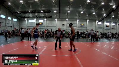 165 lbs Round 1 (6 Team) - Ben Catullo, Top Level vs Joshua Rubio, Capital City WC