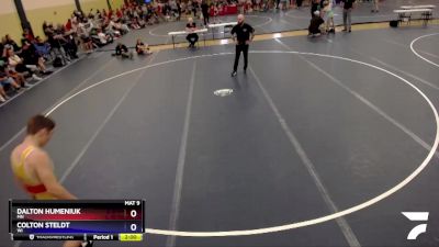 138 lbs Cons. Round 1 - Dalton Humeniuk, MN vs Colton Steldt, WI