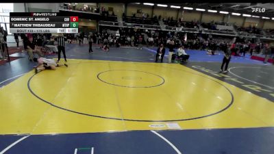 175 lbs Round Of 16 - Domenic St. Angelo, Coventry vs Matthew Thibaudeau, Mt. Hope
