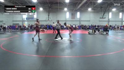174 lbs Quarterfinal - Eddie Simes, Wisconsin-La Crosse vs Camren Dennee, Wisconsin-La Crosse