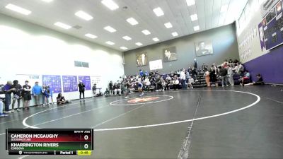 106 lbs Cons. Round 3 - Cameron McGaughy, Goodpasture vs Kharrington Rivers, Cordova