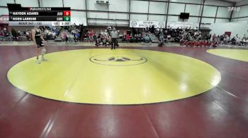 132 lbs Cons. Semi - Koen Labrum, Carbon vs Hayden Adams, Juab