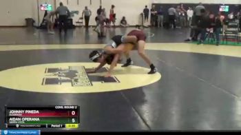 126 lbs Cons. Round 2 - Aidan Operana, Sierra Vista vs Johnny Pineda, Eldorado