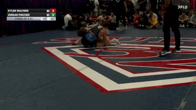 165 lbs Consi Of 8 #1 - Kyler Walters, MN vs Jordan Fincher, MO