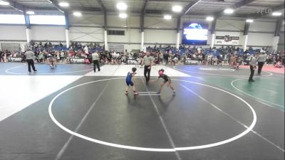 54 lbs Consi Of 8 #2 - Knox Perry, Mat Mavericks vs Victoria Medina, Bear WC