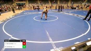 170 lbs Rr Rnd 5 - Cesar Hernandez, Duncan Demon Wrestling vs Brock Conaway, Terminator Wrestling Academy