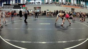 140 lbs Round 5 (6 Team) - Dexter Karron, Misfits United vs Brayden Barnes, MF Purge Elite