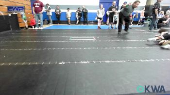 40 lbs Round Of 16 - Ocean McCullough, Tecumseh Youth Wrestling vs Zayden Lewis, Team Nomad