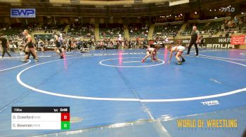 73 lbs Consolation - David Crawford, Spatola vs Channing Bowman, Prodigy Elite Wrestling