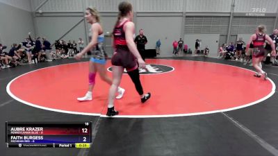 135 lbs Quarters & 1st Wb (16 Team) - Haylie Jaffe, Pennsylvania Blue vs Sydney Thompson, Michigan Red