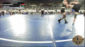 155 lbs Round Of 32 - Elijah Peterson, Elgin Wrestling vs Zane Entz, Prodigy Elite Wrestling