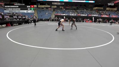 174 lbs Cons. Round 1 - Jacob Gonzales, Rochester Christian vs 14 Sean Houston, Brewton-Parker