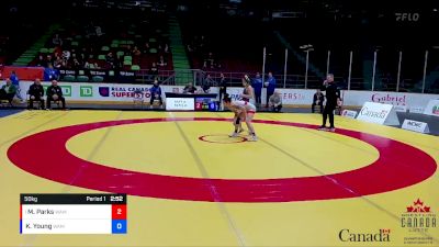 50kg Quarterfinal - Madi Parks, London-Western WC vs Kelyn Young, Guelph WC