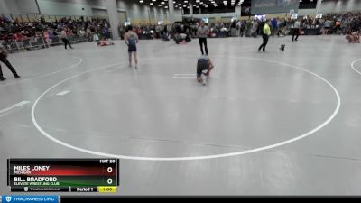 138 lbs Cons. Round 2 - Miles Loney, Michigan vs Bill Bradford, Elevate Wrestling Club