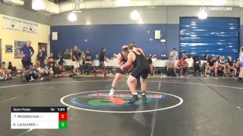 220 lbs Semifinal - Tristan Middlebrook, Lake Gibson vs Adam Larochelle, Cypress Lake