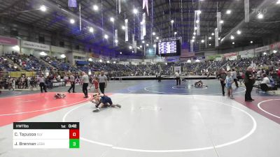 Semifinal - Christian Tapusoa, SLV Elite WC vs Joseph Brennan, Lesher Middle School